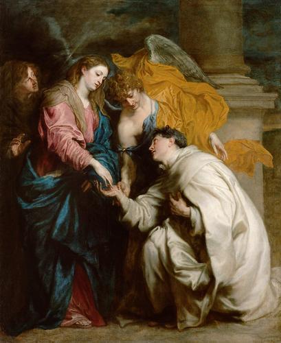  Mystische Verlobung des Seligen Hermann Joseph mit Maria